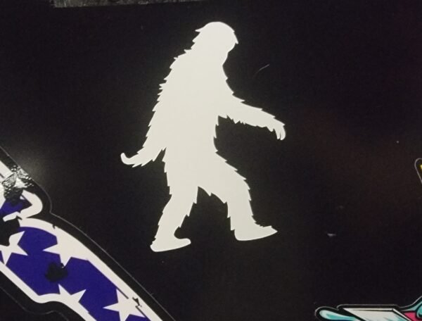 BIGFOOT Glow In The Dark Sticker - Image 2