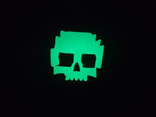 SKULL Glow In The Dark Sticker